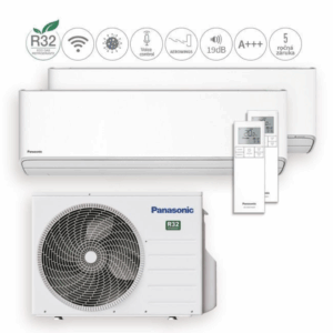 PANASONIC ETHEREA 2,5kW + 2,5kW (biela)