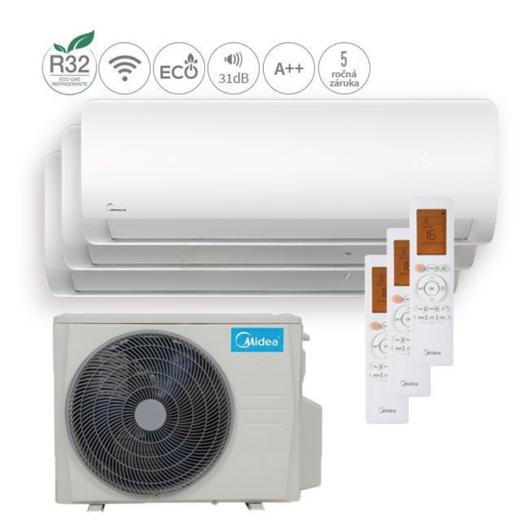 Midea Xtreme Save Multisplit 2,6kW + 2,6kW + 3,5kW