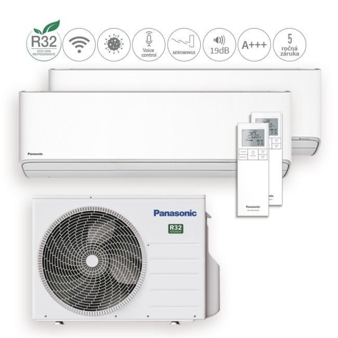PANASONIC ETHEREA 3,5kW + 3,5kW (biela)