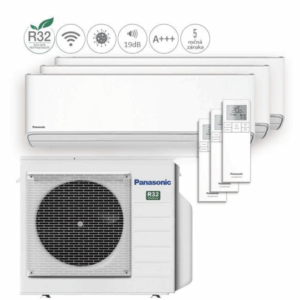 PANASONIC ETHEREA 2,5kW + 2,5kW + 2,5kW (biela)