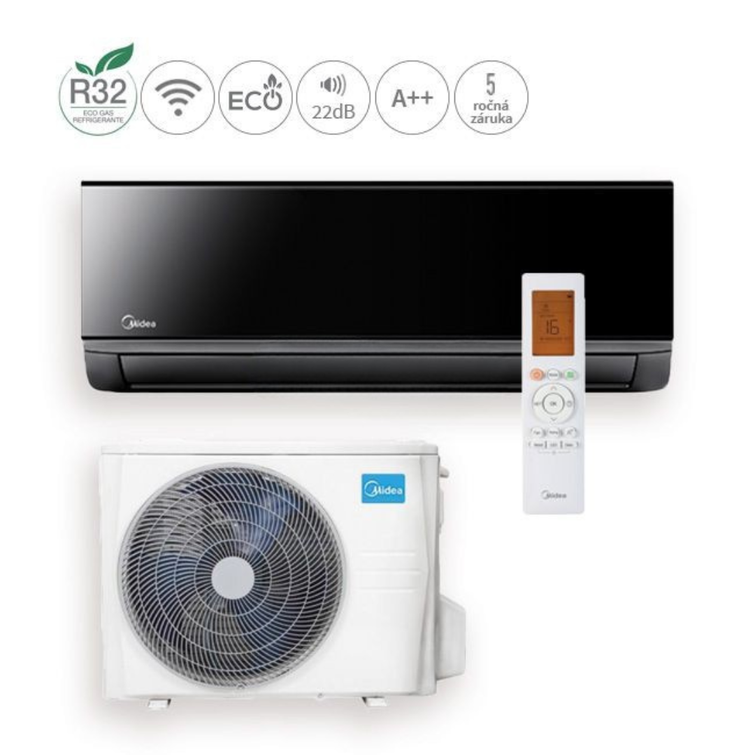Midea Xtreme Save Black Mirror 7kW MG2X-24-BL-SP