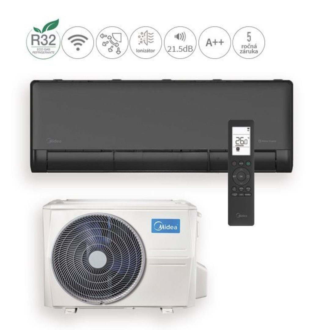 Midea Solstice Black 7kW SOL-24-BL-SP